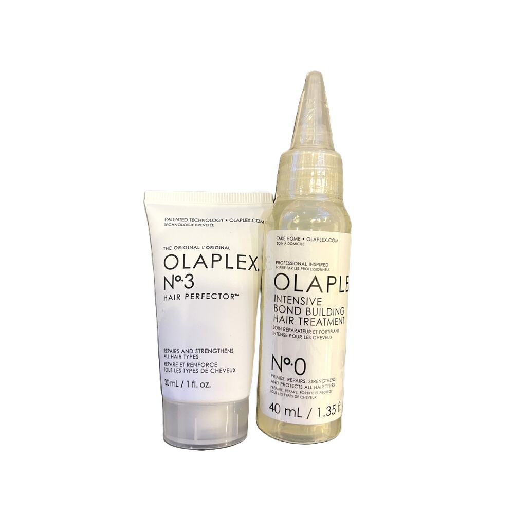 Olaplex No.0 Intensive Bond Building 1.35 oz & No.3 Perfector 1 oz duo